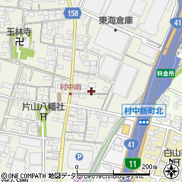 愛知県小牧市村中759周辺の地図