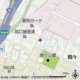 愛知県小牧市間々348-1周辺の地図