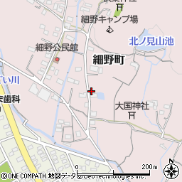 愛知県春日井市細野町3041周辺の地図