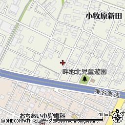 愛知県小牧市小牧原新田838周辺の地図