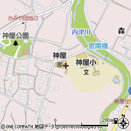 愛知県春日井市神屋町920周辺の地図