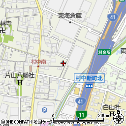 愛知県小牧市村中479周辺の地図