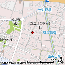 愛知県小牧市東田中741周辺の地図
