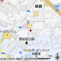 静岡県御殿場市新橋424周辺の地図