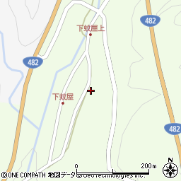 鳥取県日野郡江府町下蚊屋282周辺の地図