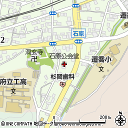 京都府福知山市石原2丁目291周辺の地図