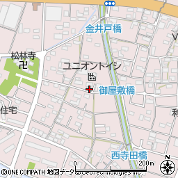 愛知県小牧市東田中721周辺の地図