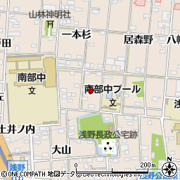愛知県一宮市浅野（長島）周辺の地図