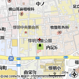 京都府福知山市南栄町91周辺の地図