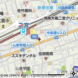 株式会社原香栄堂　駅前店周辺の地図