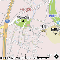 愛知県春日井市神屋町2010-3周辺の地図