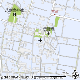 岐阜県羽島市堀津町365周辺の地図