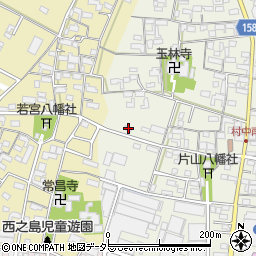 愛知県小牧市村中133周辺の地図