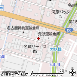 愛知県小牧市東田中1356周辺の地図