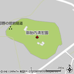 御胎内清宏園周辺の地図