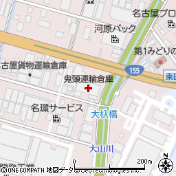 愛知県小牧市東田中1358周辺の地図