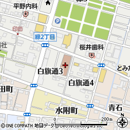 ゆうちょ銀行一宮店周辺の地図