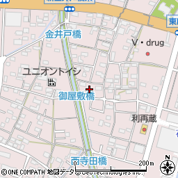 愛知県小牧市東田中1707周辺の地図