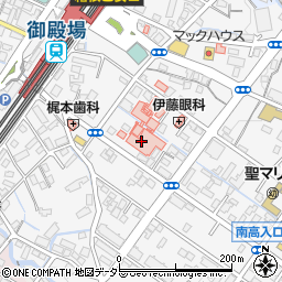 静岡中央銀行富士病院 ＡＴＭ周辺の地図