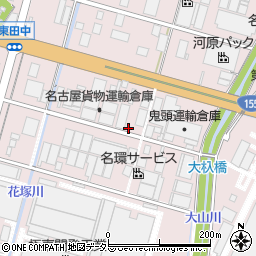愛知県小牧市東田中2056周辺の地図