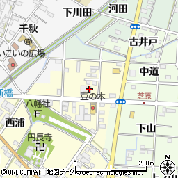 愛知県一宮市千秋町町屋宮浦周辺の地図