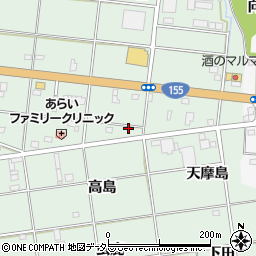 愛知県一宮市南小渕小森94周辺の地図