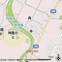 愛知県春日井市神屋町590-1周辺の地図