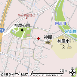 愛知県春日井市神屋町933-1周辺の地図