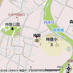 愛知県春日井市神屋町854-5周辺の地図