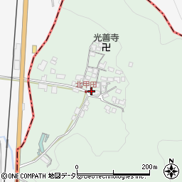 滋賀県彦根市甲田町155周辺の地図