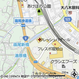 ジーユーフレスポ福知山店周辺の地図