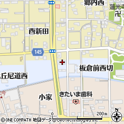 愛知県一宮市西五城板倉前西切1周辺の地図