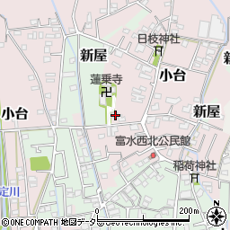 神奈川県小田原市小台170周辺の地図
