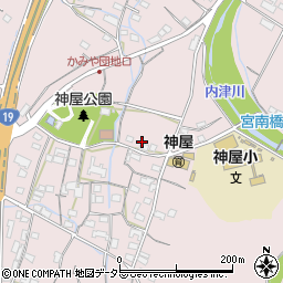 愛知県春日井市神屋町933周辺の地図