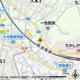ウエインズトヨタ神奈川　逗子マリン店周辺の地図