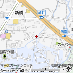 静岡県御殿場市新橋391周辺の地図