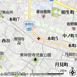 西村証券株式会社　綾部支店周辺の地図