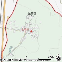 滋賀県彦根市甲田町123周辺の地図