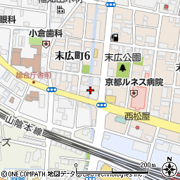 株式会社福知山石油　福知山給油所周辺の地図