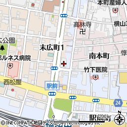 京都銀行長田野出張所周辺の地図