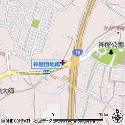 愛知県春日井市神屋町1759周辺の地図