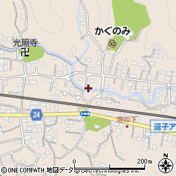 神奈川県逗子市沼間2丁目22周辺の地図