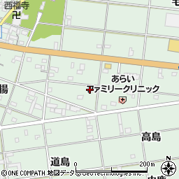 愛知県一宮市南小渕（大日）周辺の地図