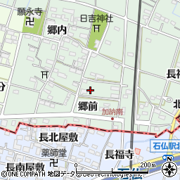 愛知県一宮市千秋町加納馬場郷前周辺の地図
