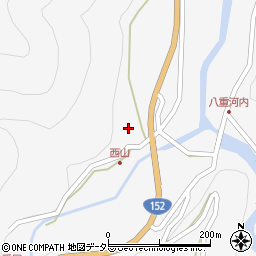 長野県飯田市南信濃八重河内744周辺の地図