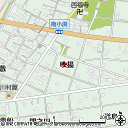 愛知県一宮市南小渕（吹揚）周辺の地図