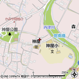 愛知県春日井市神屋町854-6周辺の地図