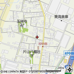 愛知県小牧市村中731周辺の地図
