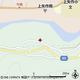 岐阜県恵那市上矢作町771周辺の地図