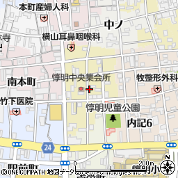 京都府福知山市北栄町周辺の地図